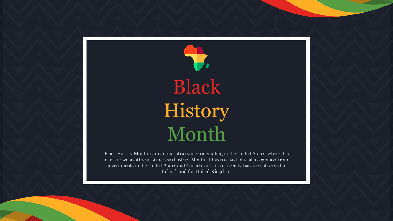 Free - Effective February Black History Month PPT Templates